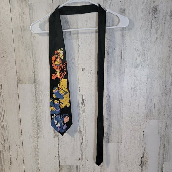 Disney Winnie The Pooh Vintage Mens Necktie - Picture 1 of 4